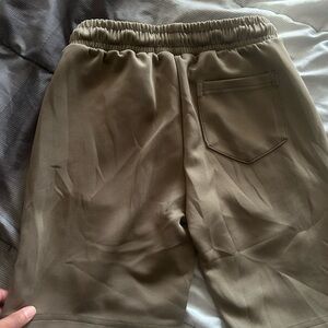 Olive Casual Shorts